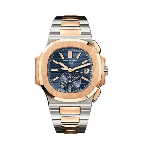 Replica Patek Philippe Stainless Steel and Rose Gold Men Nautilus 5980/1AR-001 replica Watch Replica Patek Philippe Stainless Steel and Rose Gold Men Nautilus 5980/1AR-001 replica Watch